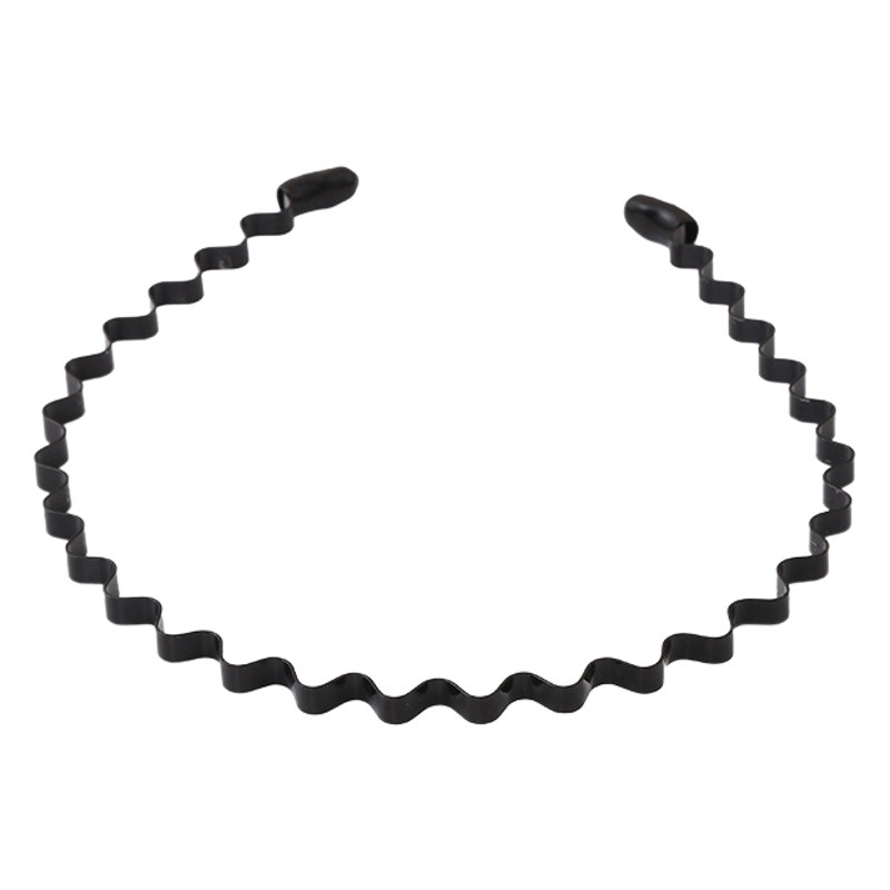 Banda para el cabello de los hombres Deportes diadema invisible cabello de los hombres presionando hacia atrás lavado de cara banda para el cabello tocado de los hombres grutas de los hombres horquilla