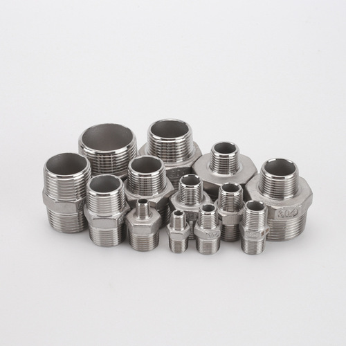 304 stainless steel double outer wire joint 1 minute 2 minutes 3 minutes 4 minutes 6 minutes 1 inch wire direct reduction adapter