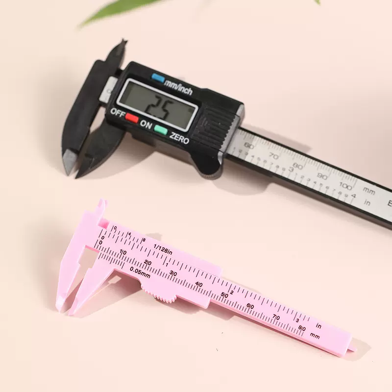 蓓蓓福 卡尺测量工具尺子游标卡尺 DIY串珠工具