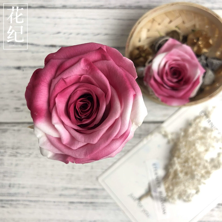 Hua Jihua DIY автомобильный подвесной роза, домашняя тема, самодельная, экспортная 1A-класс, персиково‑красный градиент, Huaijin