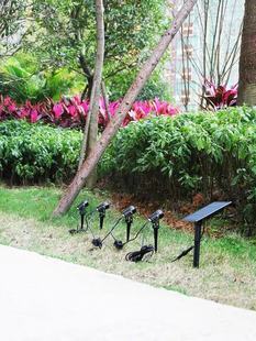 Solar Spotlight Outdoor Garden Light Floor Small Spotlight Lawn Waterproof Landscape Light Garden Villa Tree Light