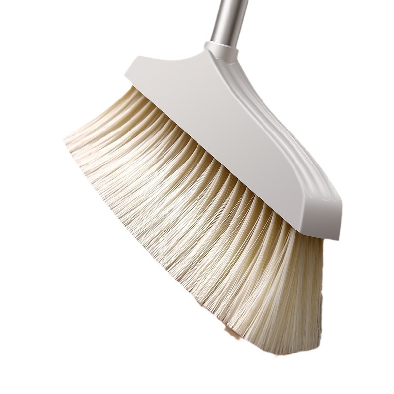 Jiajie escoba de alta calidad, escoba de escobilla, escoba a prueba de viento, diente de diente, escoba blanca, JJ-S106