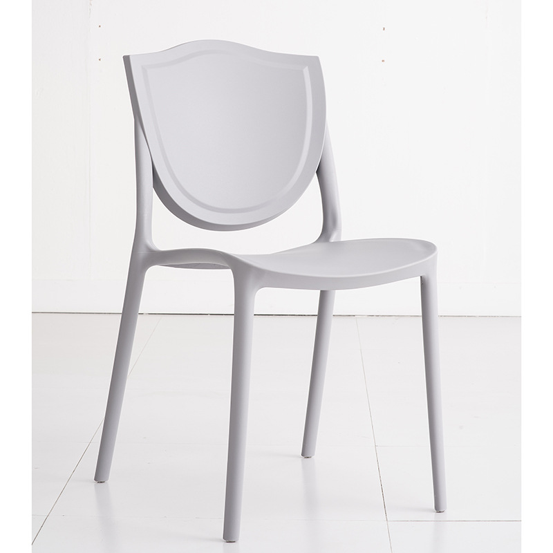 Nórdico Internet celebridad negociación comedor silla leche té tienda respaldo taburete simple oficina en casa maquillaje apartamento silla de plástico