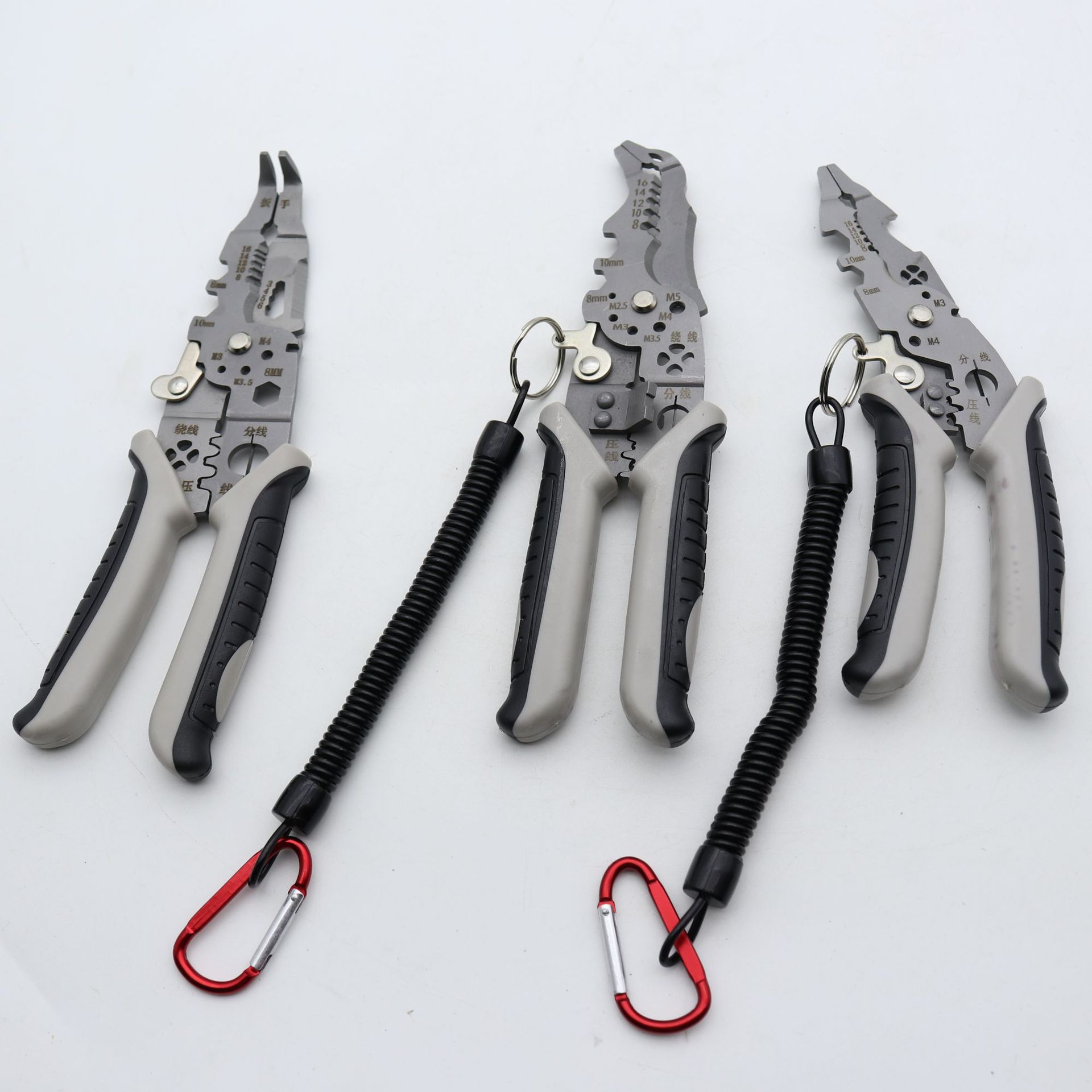 多功能电工专用剥线钳分线剥扒皮压线万能绕线剪线工业耐用剥线钳