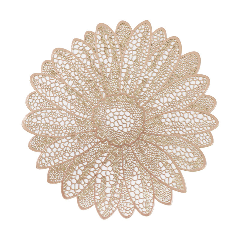 Elementos de primavera patrón de flores de PVC estampado