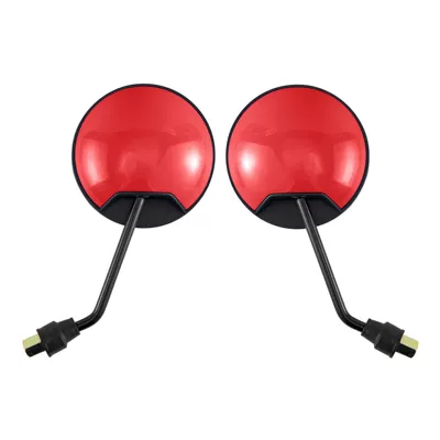 Motorcycle rearview mirror New National Standard Bicycle - color-can-be-customized-the-strength-of-the-factory-red