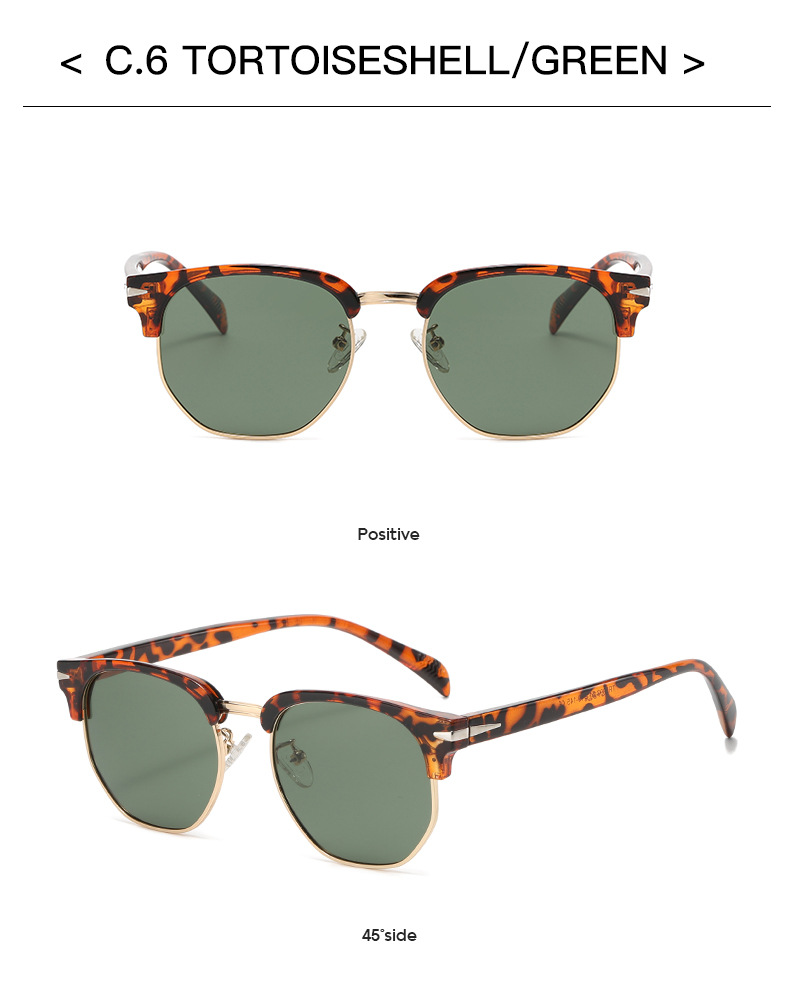 96g Weight Half Frame Glasses Structure Sunglasses Classification Tac, UV400 Protection Lens Material Special-Shaped Mirror Glasses Style Holiday, Travel, Party Occasion Solid Color Pattern All Seasons Season Women's Gender Retro, Sweet Style Retro Sweet Solid Color Tac UV400 Protection Special-Shaped Mirror Half Frame Women's Sunglasses 20