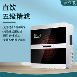 厂家直销净水器家用五级净水机小苹果RO反渗透纯水机厨房家用电器