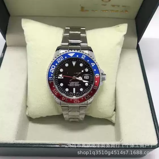2025 Aliexpress Cross-Border Classic Business Laojia Alloy 4-Pin Men's Watch Manufacturer Supply Calendar Quartz Watch