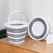 折叠水桶批发家用手提大容量便携式方形伸缩洗车户外钓鱼沙滩水桶