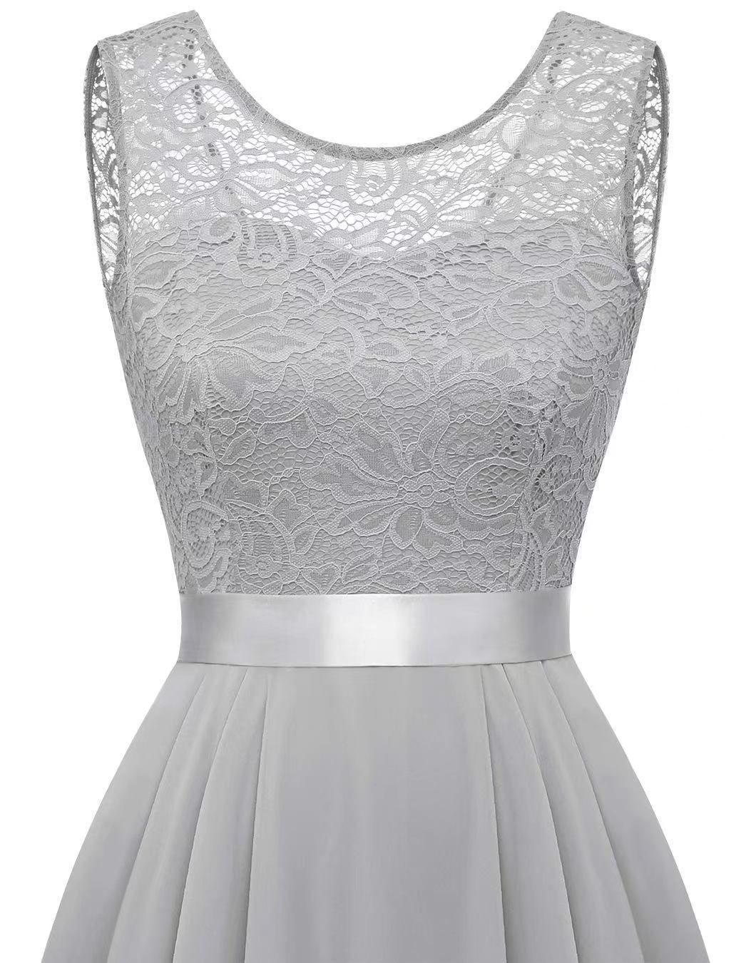 K New Sexy Lace Patchwork Maxi Dress Evening Gown For Women_ecoleips.com