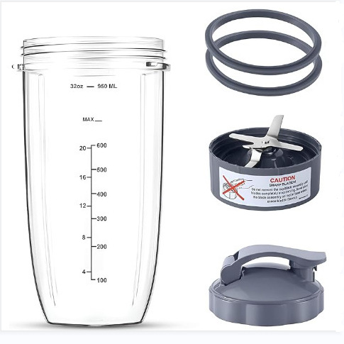 Aplicable 900W taza exprimidor cuchilla accesorios 32oz 24oz 18oz Cups