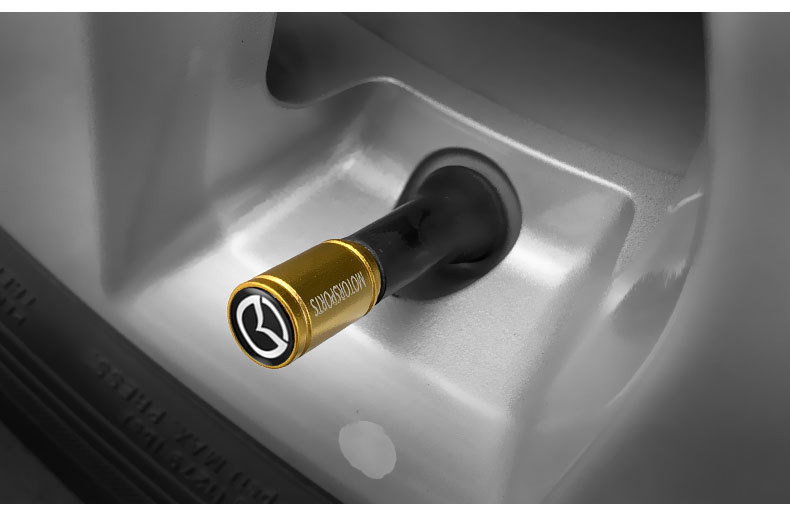 Suitable for Mazda 3 car tire valve cap Onksera CX5 Artez CX6 metal valve cap