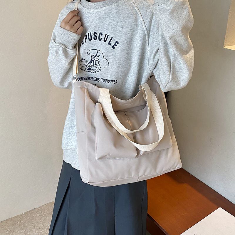 Bolso de alta sensación para mujeres 2024 nueva moda moda bolso de hombro de gran capacidad bolsa de transporte de viaje bolso de balde