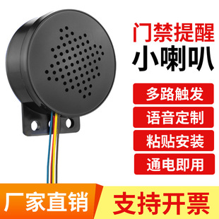 Door switch clock-in access control alarm security voice horn alarm home door and window burglar announcer small horn
