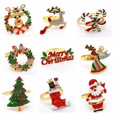 亚马逊爆款酒店圣诞鹿餐巾扣餐巾扣餐巾圈口布圈金属口布环批发 O1CN013sxRzh1HVxI3E3TUz_!!3342640764-0-cib.230x230.jpg