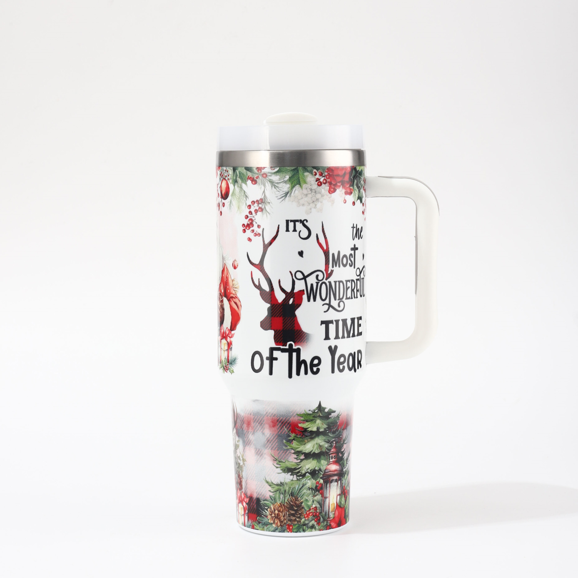 Pintura por pulverización de plástico de acero inoxidable 30oz taza de automóvil manejo de automóvil taza de aislamiento de vacío de doble capa taza de cerveza de aislamiento de frío