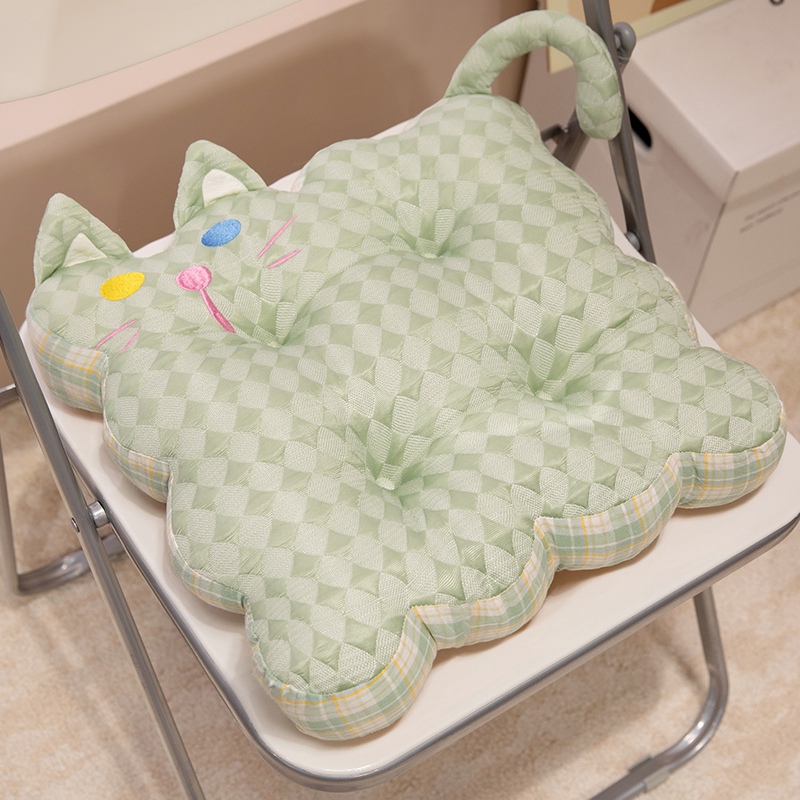 Cojín de Asiento de Gato Algodón PP para Oficina