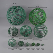 仿真花球架塑料球胆玫瑰花球胆米兰草球架婚庆插花塑料胆拱门球架