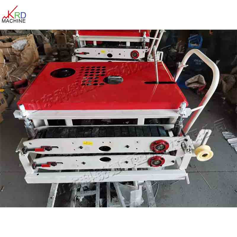 科锐德牌通信电缆传输机 手拉皮带线缆敷设机 履带式光缆牵引机