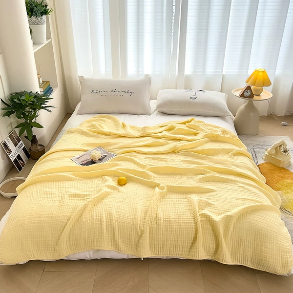 Yellow/six-layer Class A bubble yarn