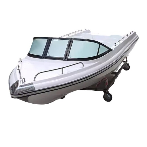 Glass double-layer speedboat