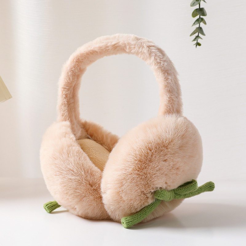 パイル耳カバー冬女性ファッション冬保温耳カバー耳カバー折り畳み可能学生防凍耳カバー