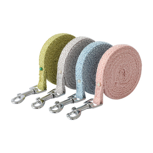 Leash harness, dog leash manufacturer, cotton and linen bear, small and medium-sized dog walking rope, pet supplies wholesale
