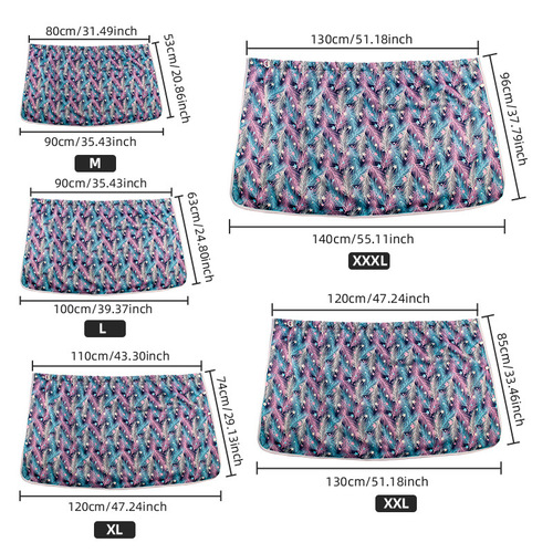 Foreign trade multi-functional adult diaper skirt waterproof and leak-proof reusable diaper pad for bedridden elderly manufacturers wholesale