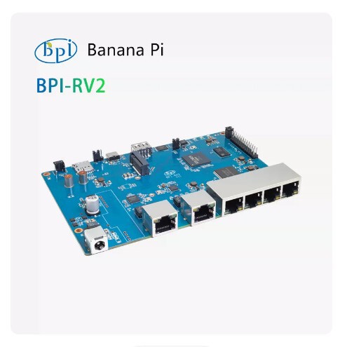 Banana Pi BPI-RV2 RISC-V router development board, Silicon Valley SF21H8898 gateway SoC design Banana Pi BPI-RV2 RISC-V router development board, Silicon Valley SF21H8898 gateway SoC design