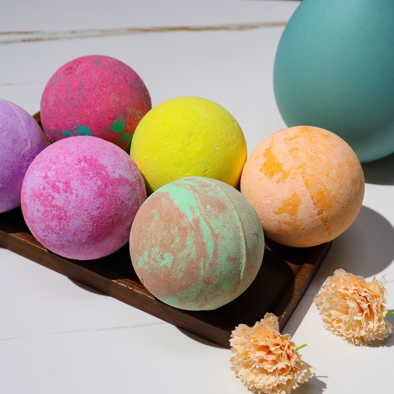 Cross-border household bath ball mixed color aromatherapy bath salt ball clean bubble bath explosion ball bathtub fragrance bath ball