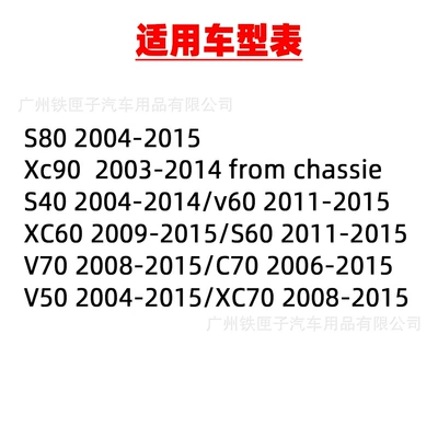 S40 V60 XC60 S60 – License plate lamp