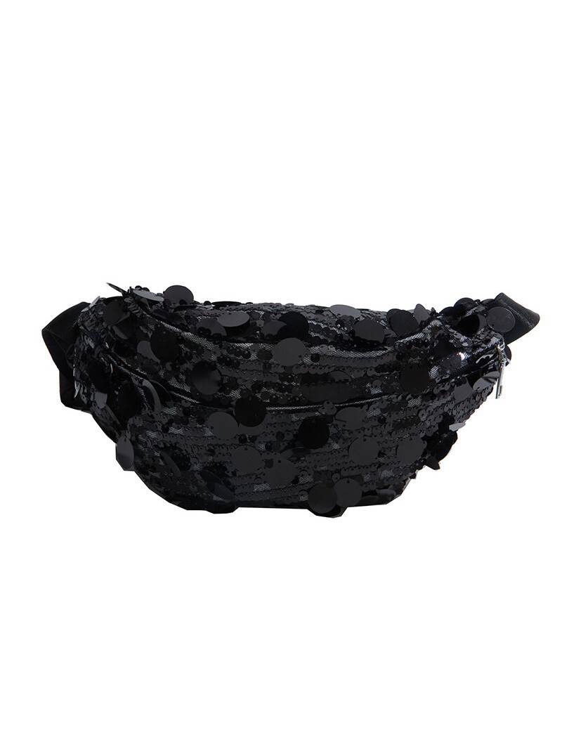 Bolso de venta caliente para mujeres 2026 nuevo bolso de cintura de sequilla de moda para mujeres de un solo hombro bolso de pecho de moda personalidad bolsa