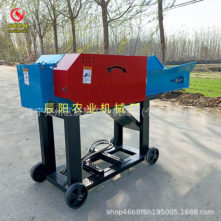 多功能自动上料铡草机农用新款铡草揉丝机牛羊饲料养殖专用揉丝机