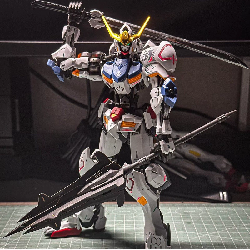 Gundam assembly model HG attack free series mecha model Babatos figure toy boy