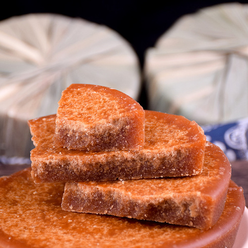 Jianzidao Yunnan Brown Sugar Source Manufacturer Old Brown Sugar Block 500g Vacuum Gift Box Leaf Brown Sugar
