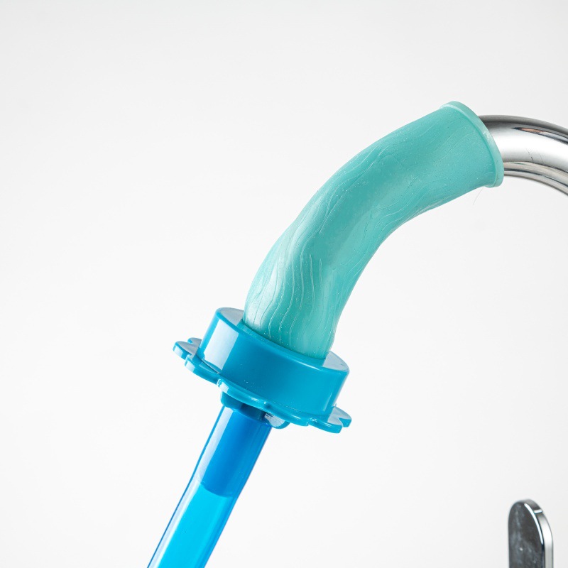 Conector universal de silicona transfronteriza tubería de agua de ducha tubería de agua de baño para mascotas conector universal de silicona herramienta de limpieza de Ducha