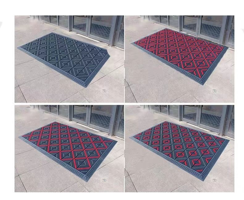 Non-Slip Entryway Mat, Outdoor Three-In-One Entrance Carpet, Commercial Outdoor Floor Mat, Hotel Mat, Door Mat