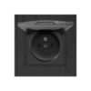 French covered socket