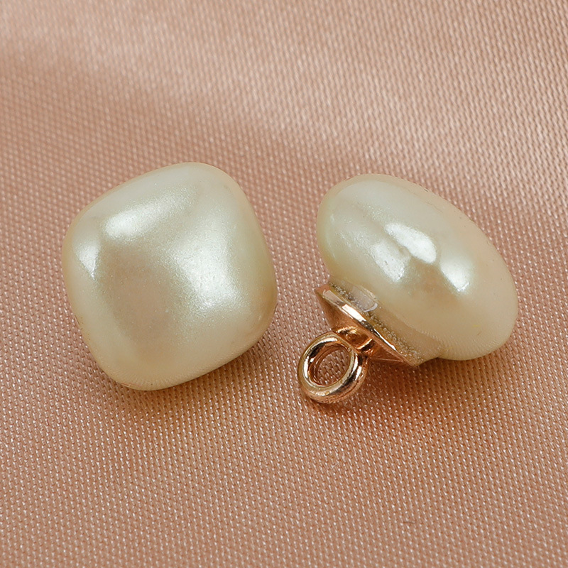 彩色ABS仿贝方形扣 衬衫雪纺衫针织衫纽扣小香外套开衫服饰钮扣