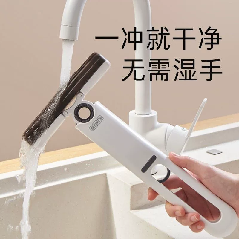 Small multifunctional handheld mop, water absorbent
