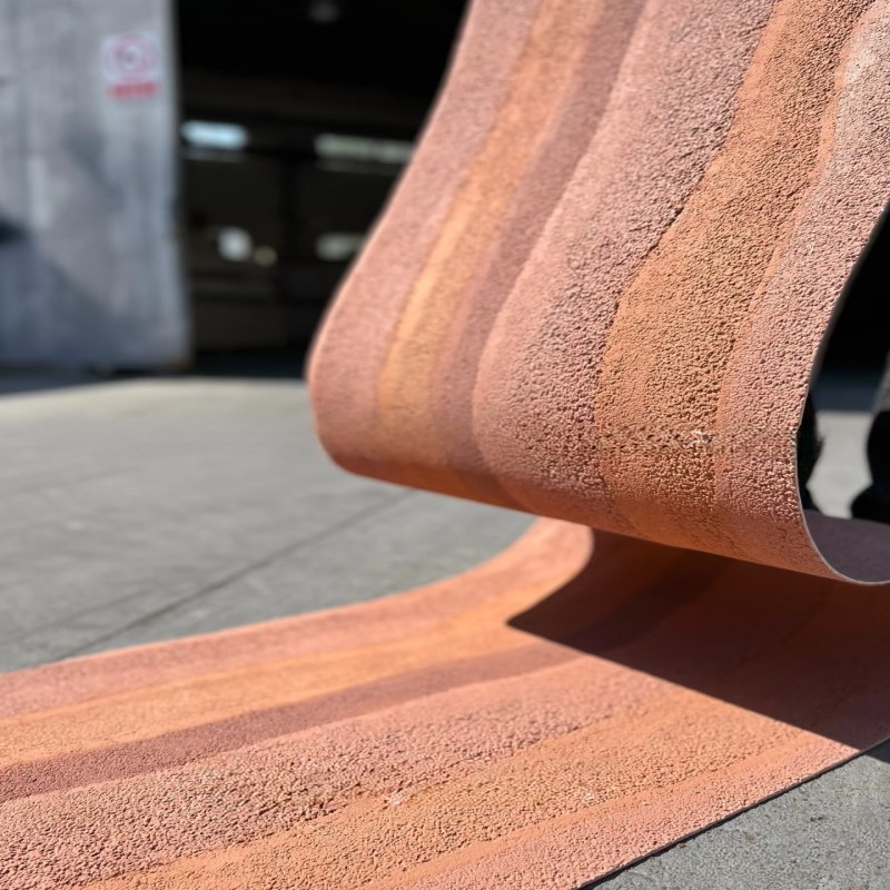 Piedra flexible flexible flexible Hoja de piedra blanda ultrafina Tablero de tierra apisonada de porcelana blanda Tablero de fundición de arte Panel de pared exterior