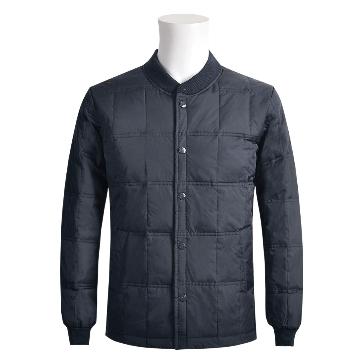 Мужской пуховик с подкладкой на утином пуху с длинным рукавом и высоким воротником, производители среднего и пожилого возраста оптом новый толстый папа