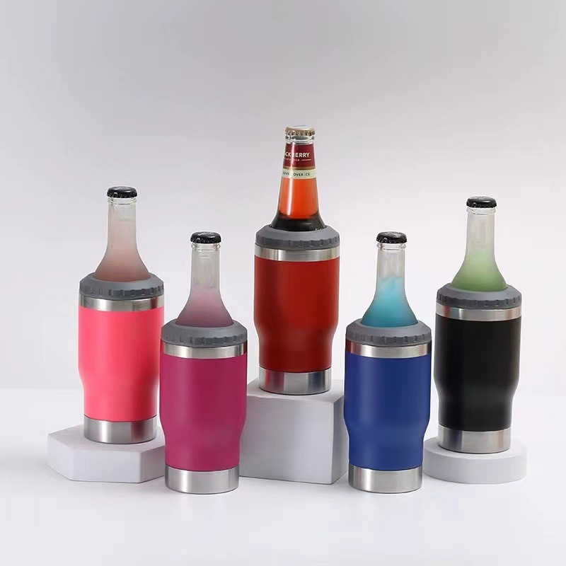 Suministro directo transfronterizo al por mayor 14oz tanque de preservación en frío de acero inoxidable de doble capa de vacío de preservación en frío tanque de cerveza multiusos bebidas preservación en frío