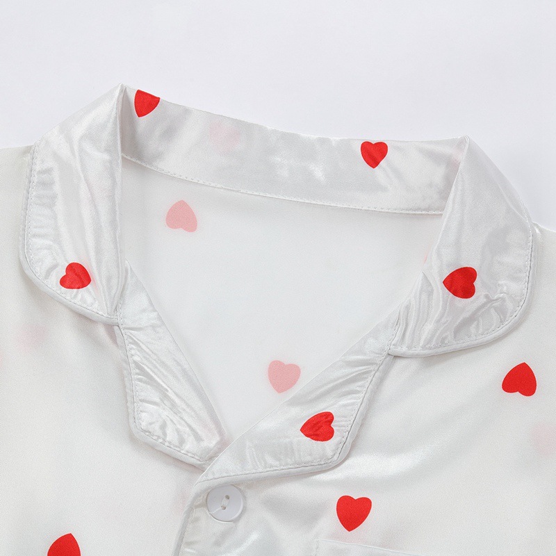 Schlafanzug Set Mit Kurzem Oberteil Und Langer Hose Für Kinder_voghion.com