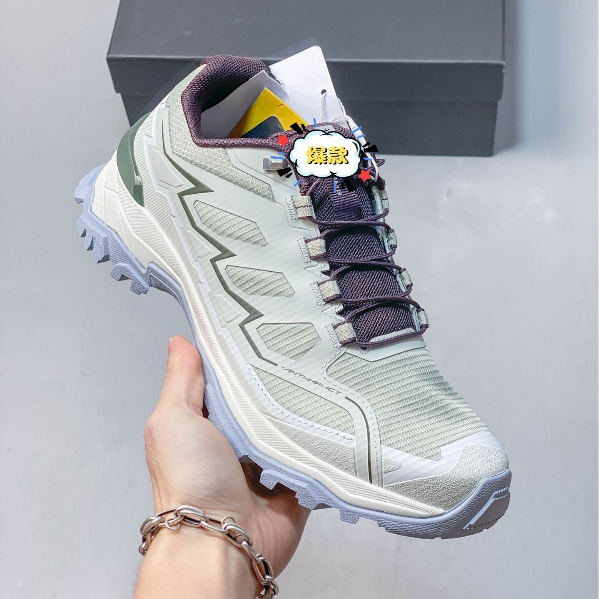 Kailer Expedition Breathable Non-Slip Strong Grip Outdoor Sports Hiking Wear-Resistant Supportive Low-Cut Hiking Shoes