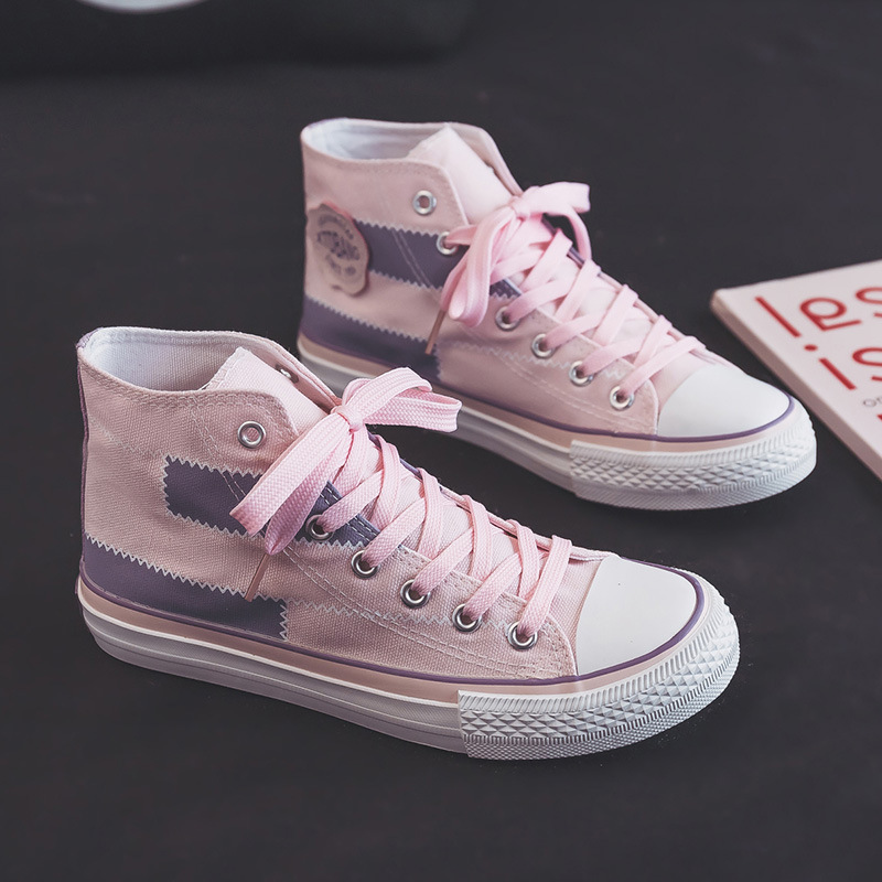Zapatos de lona de mendigo de alta calidad para mujer, zapatillas versátiles para estudiantes de estilo retro de Hong Kong, Harajuku ulzzang, novedad de 2024