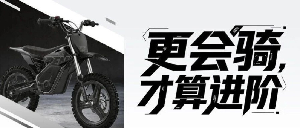 Apollo Rfn Children's Electric Off-Road Motorcycle Se800 Kids' Advanced Track Version Two-Wheeled Electric Toy Vehicle