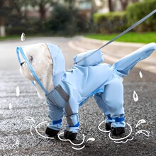 V 76871 Cartoon Waterproof Pet Raincoat ��ͨ�������� �羳ר