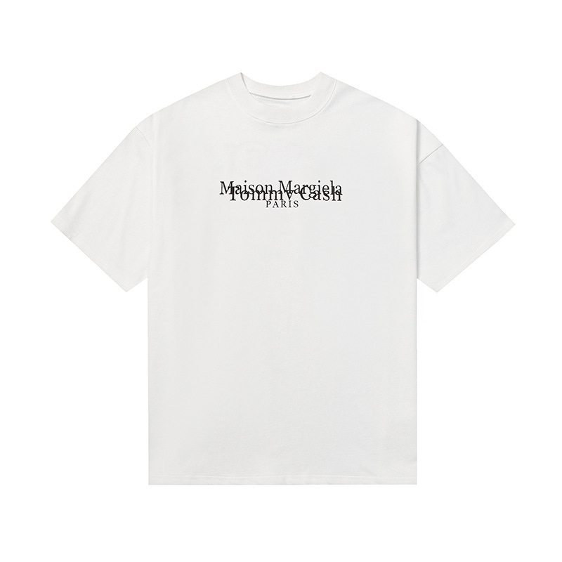 24SS 新デジタルパターンラウンドネックメンズとレディースのトレンディな半袖コットンカジュアル T シャツシリーズ|undefined